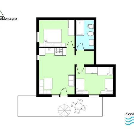 Sole 3 Garten Mit Pool Eg Daire