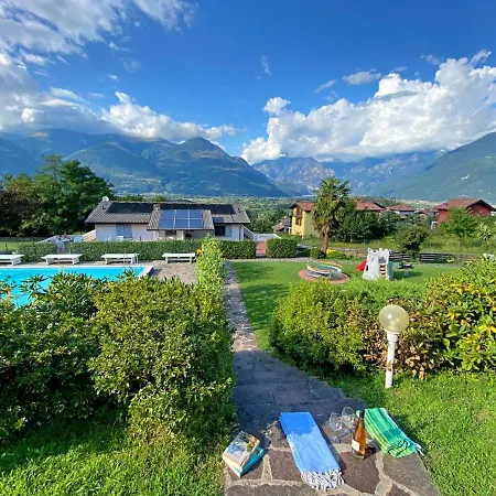 Apartment Sole 3 Garten Mit Pool Eg Colico