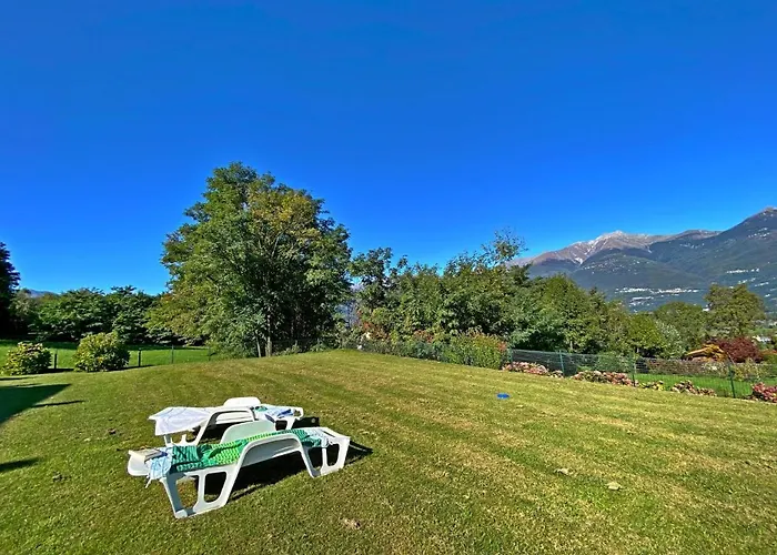 Apartment Sole 3 Garten Mit Pool Eg Colico