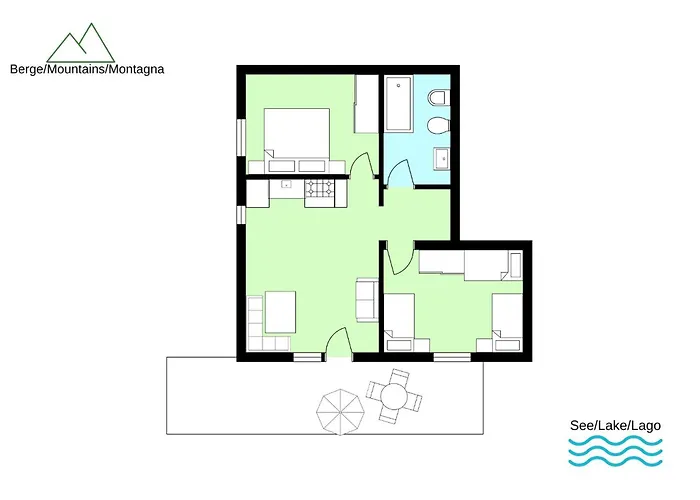 Sole 3 Garten Mit Pool Eg Apartment